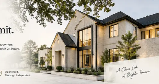 Modern white Houston home